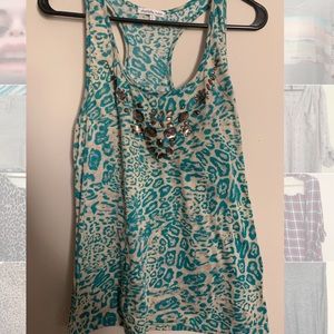 Charlotte Russe tank in leopard